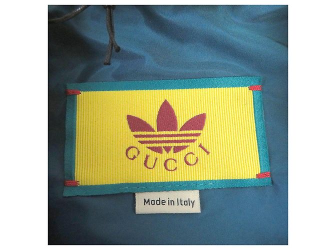 GUCCI adidas Trefoil Anorak Parka Blouson Multicolor - vista 5