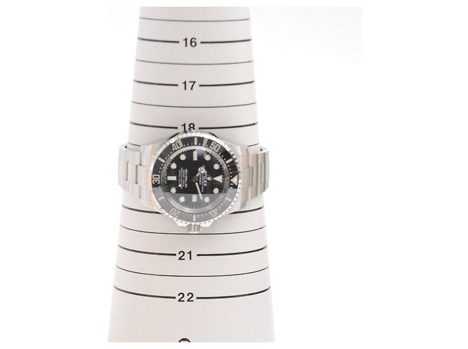 Rolex Edelstahl Sea-Dweller Deepsea Uhr 126660 Schwarz - Ansicht 8