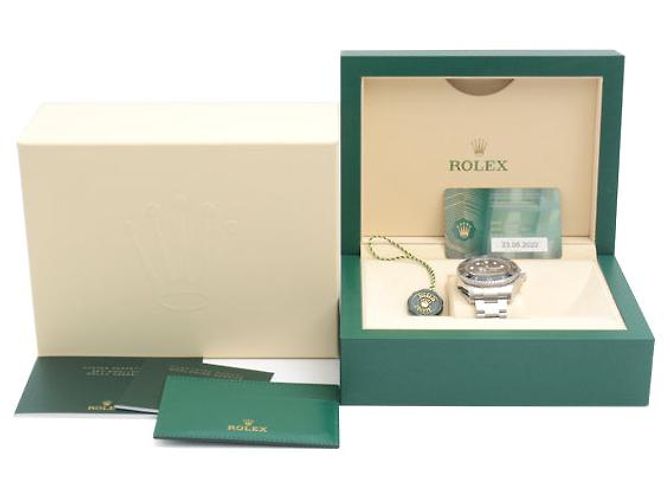 Rolex Edelstahl Sea-Dweller Deepsea Uhr 126660 Schwarz - Ansicht 9