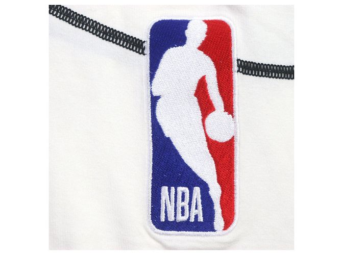 Camiseta de algodón bordada Louis Vuitton NBA blanca S Blanco - vista 4
