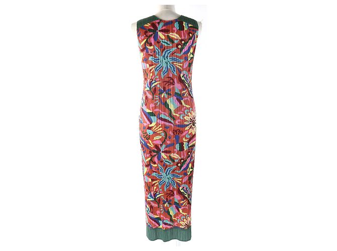 Issey Miyake PLEATS PLEASE PP63-JH585 Multicolor Dress - view 3