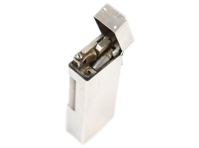 Autre Marque Dunhill Roller Gas Lighter Silver Swiss Made Silvery - view 4
