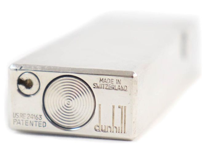 Autre Marque Dunhill Roller Gas Lighter Silver Swiss Made Silvery - view 6
