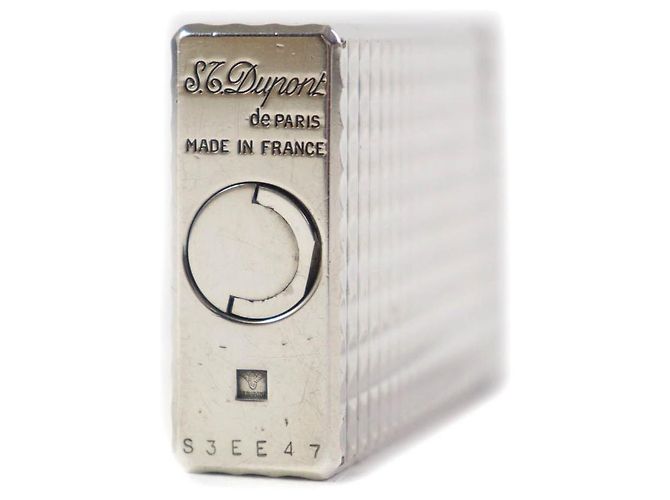 Autre Marque Dupont Line 1 Silver Gas Lighter Silvery - view 5