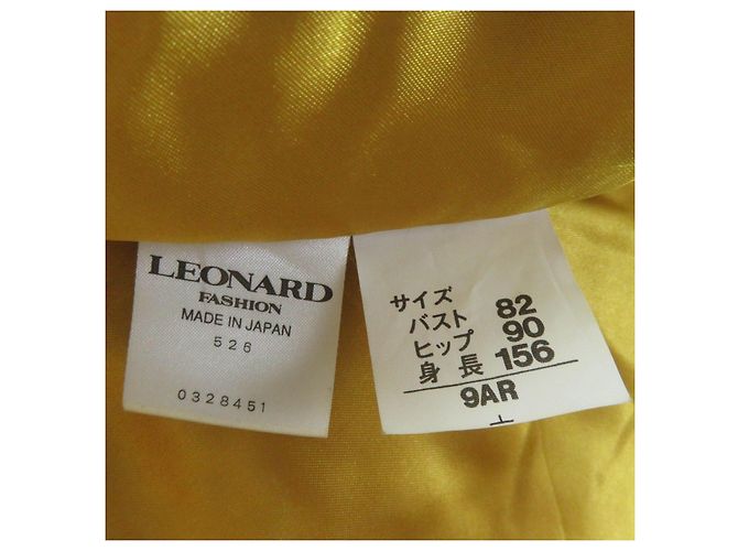 Autre Marque LEONARD FASHION Silk Polyester Leopard Coat Brown - view 8