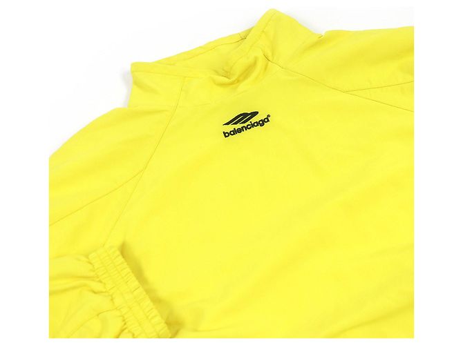 Balenciaga Sports Icon Pulloverjacke Gelb - Ansicht 2
