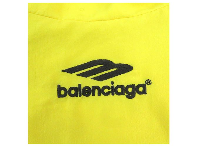Balenciaga Sports Icon Pulloverjacke Gelb - Ansicht 4
