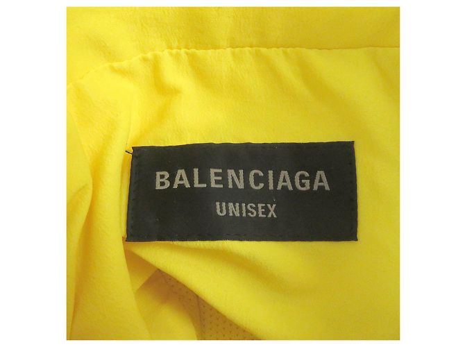 Balenciaga Sports Icon Pulloverjacke Gelb - Ansicht 5