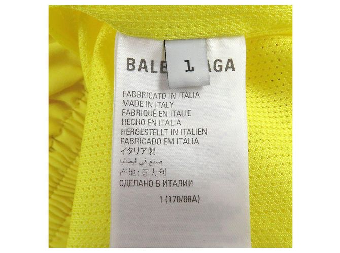 Balenciaga Sports Icon Pulloverjacke Gelb - Ansicht 6