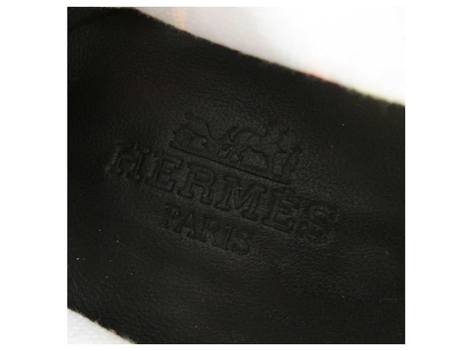 Hermès HERMES Leather Ankle Strap Espadrilles 37 - view 8