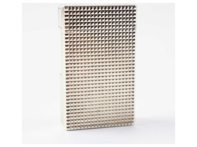 Autre Marque Dupont Line 1 Diamond Head Roller Lighter Silvery - view 2