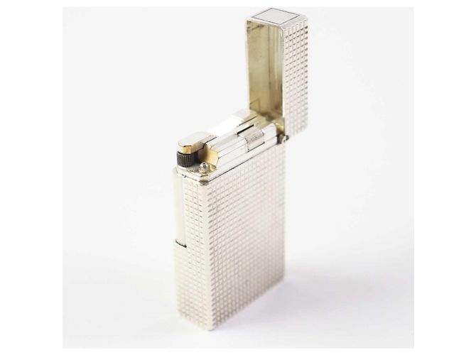 Autre Marque Dupont Line 1 Diamond Head Roller Lighter Silvery - view 4