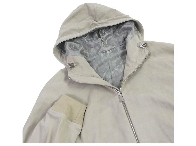 Jaqueta de couro Dior bege 48 Itália - vista 2