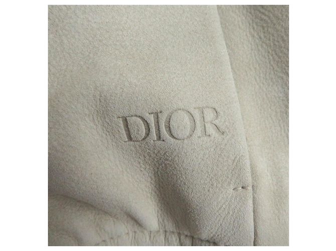 Jaqueta de couro Dior bege 48 Itália - vista 5