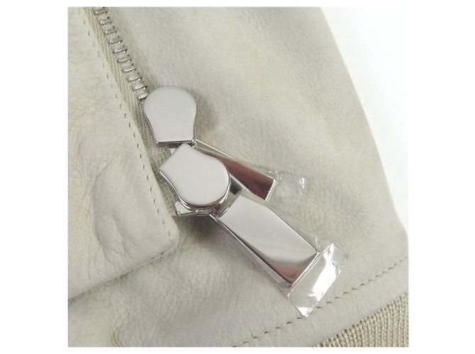 Jaqueta de couro Dior bege 48 Itália - vista 7