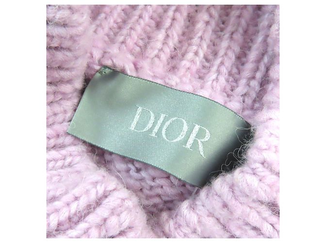 Dior Suéter de Lana Algodón Alpaca Cuello Alto XL - vista 5