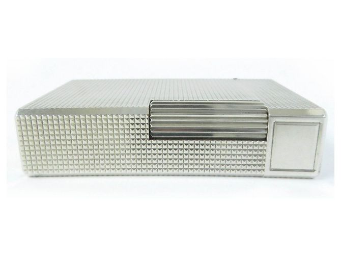 Autre Marque Dupont Line 1 Silver Gas Lighter Silvery - view 3