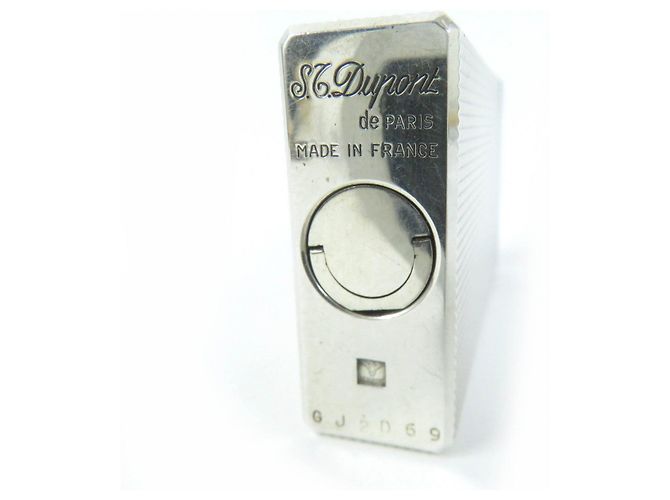 Autre Marque Dupont Line 1 Silver Gas Lighter Silvery - view 6