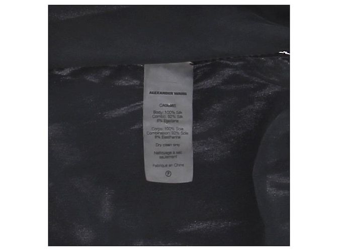 T By Alexander Wang T de Alexander Wang tops T.US 2 Seda Negro - vista 6