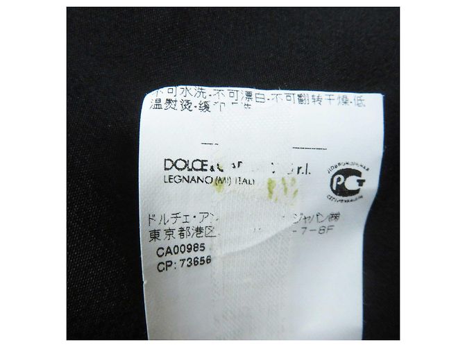 Dolce & Gabbana Rayon Nylon Silk Dress Black - view 11