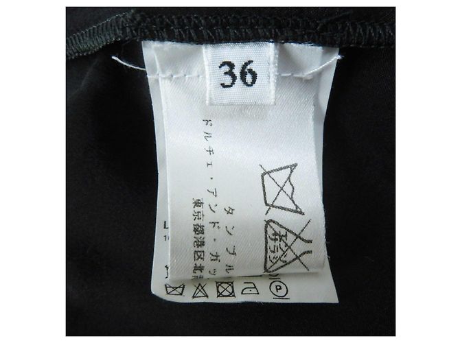 Dolce & Gabbana Rayon Nylon Silk Dress Black - view 9