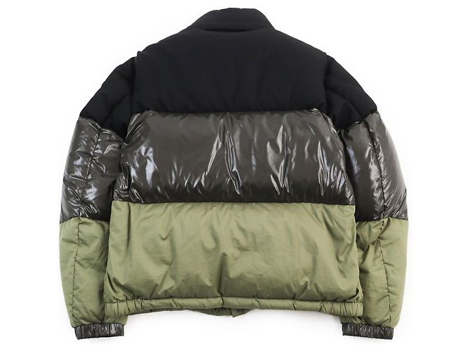 Moncler AVEILLAN Daunenjacke Khaki - Ansicht 4