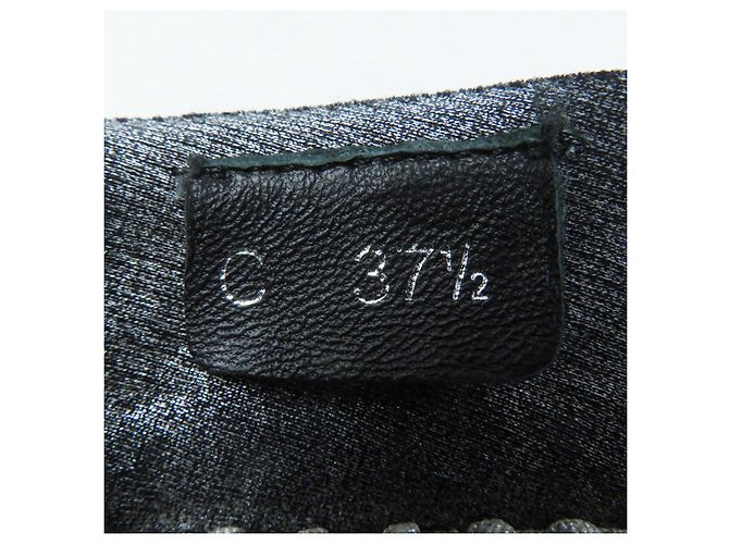Chanel COCO Mark Strick-Sneaker grau 37,5 Braun - Ansicht 12