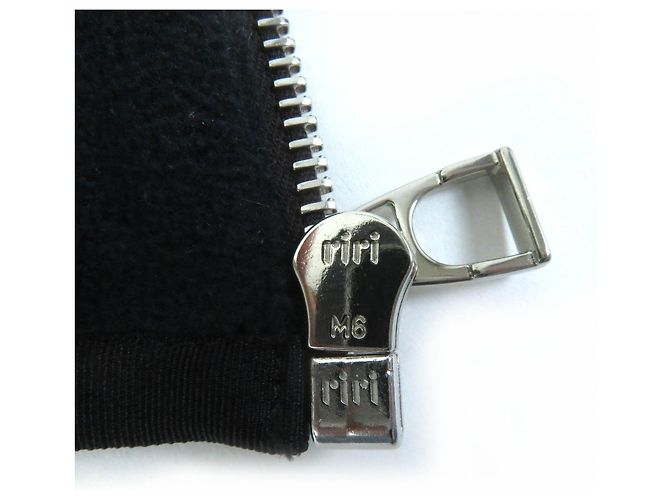 Hermès HERMES Nylon-Polyurethan Aufwärmjacke L Dunkelbraun - Ansicht 6
