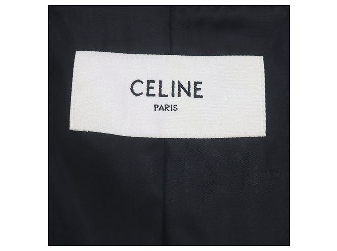 Céline Celine Teddy-Jacke Satin Künstlerdruck - Ansicht 6