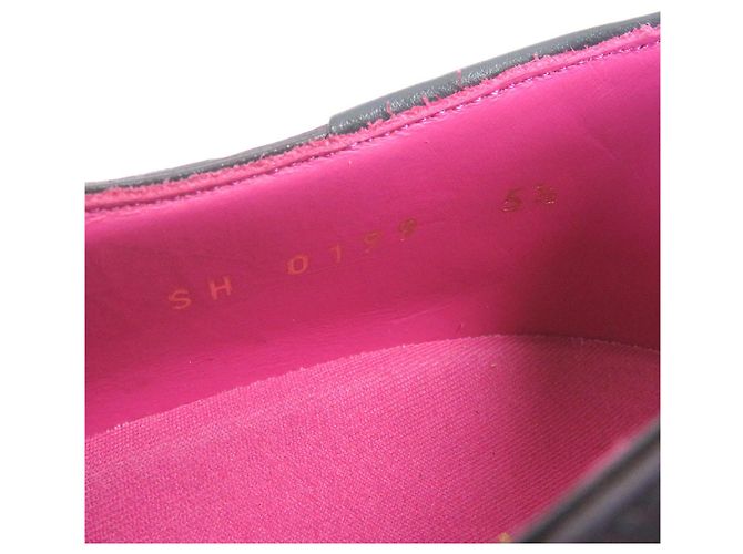 Scarpe Derby in pelle Louis Vuitton viola 5.5 Porpora - vista 6