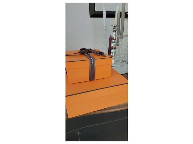 Hermès Kelly Sellier II Blu Epsom Grigio - vista 16