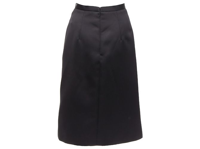 CHRISTOPHER KANE satin silver jewel chain slskirt - view 6