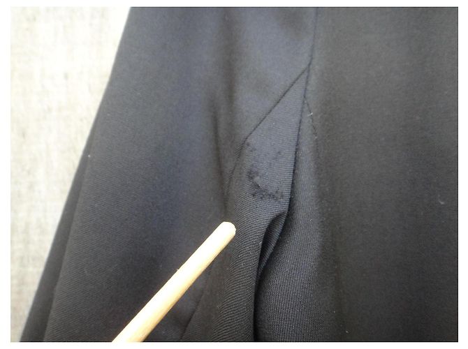 Autre Marque Au Petit Matelot Wollblazer Schwarz - Ansicht 4
