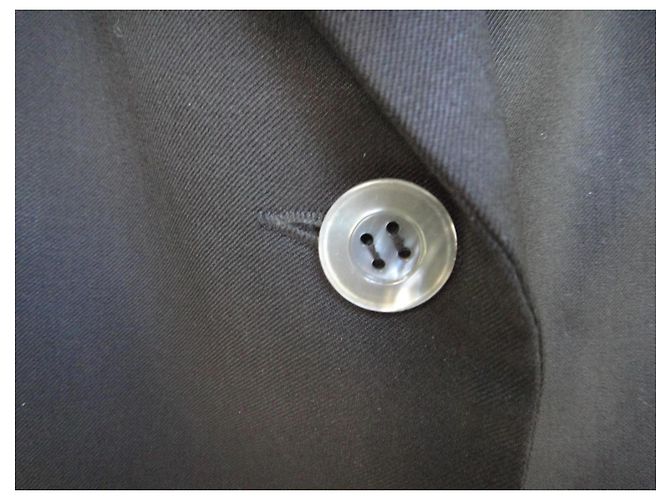 Autre Marque Au Petit Matelot Wollblazer Schwarz - Ansicht 7