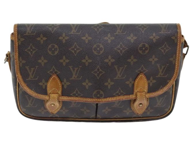 LOUIS VUITTON Monogram Gibeciere MM Borsa a Spalla M42247 LV Auth 89955 Monogramma - vista 13