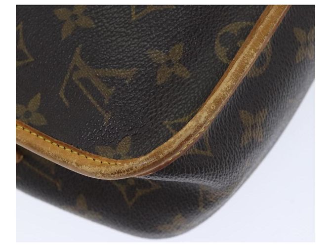 LOUIS VUITTON Monogram Gibeciere MM Borsa a Spalla M42247 LV Auth 89955 Monogramma - vista 18