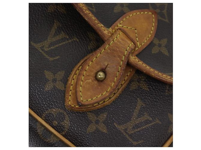LOUIS VUITTON Monogram Gibeciere MM Borsa a Spalla M42247 LV Auth 89955 Monogramma - vista 19