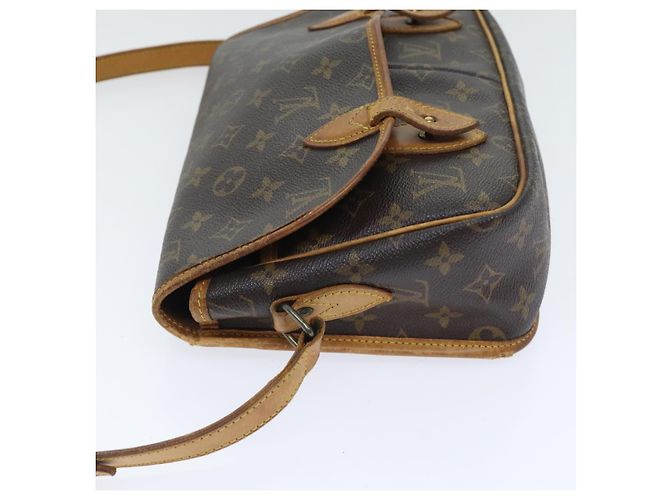 LOUIS VUITTON Monogram Gibeciere MM Borsa a Spalla M42247 LV Auth 89955 Monogramma - vista 3
