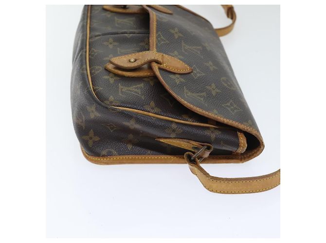 LOUIS VUITTON Monogram Gibeciere MM Borsa a Spalla M42247 LV Auth 89955 Monogramma - vista 4