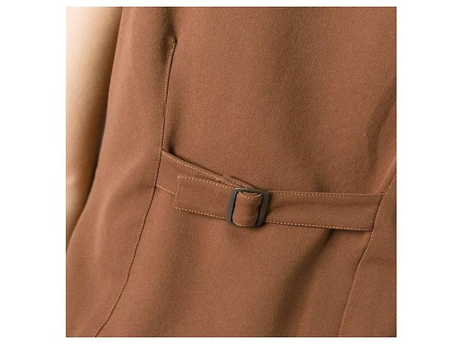 Romeo Gigli Brown Vest - 2000s - view 5
