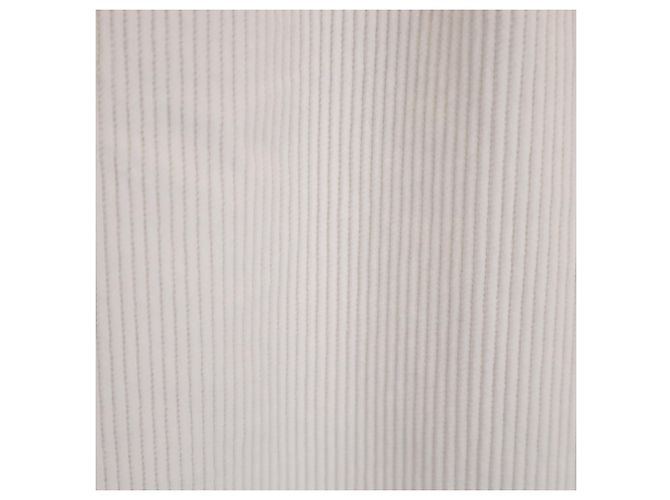 Pantaloni in velluto a coste Vince da indossare in cotone bianco Crudo - vista 2