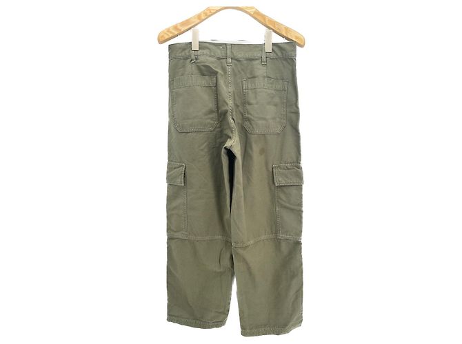 Pantalones Agolde T.US 26 Algodón Caqui - vista 2
