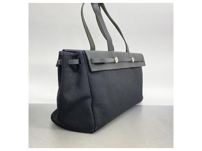 Hermès Herbag Negro - vista 3