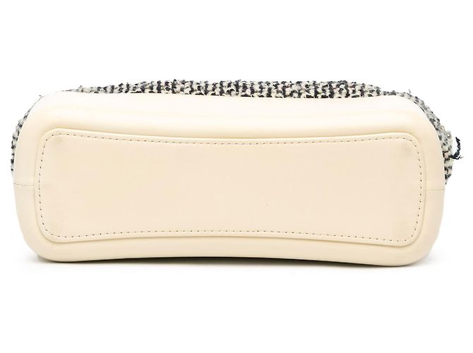 Chanel Blu Medio Tweed e Pelle di Agnello Gabrielle Crossbody Blu navy - vista 3