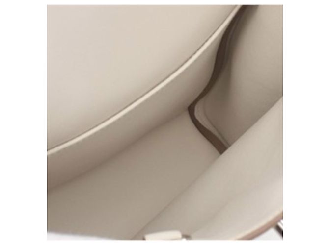 Hermès Kelly Hac A Dos PM in Togo bianco Bianco sporco - vista 3