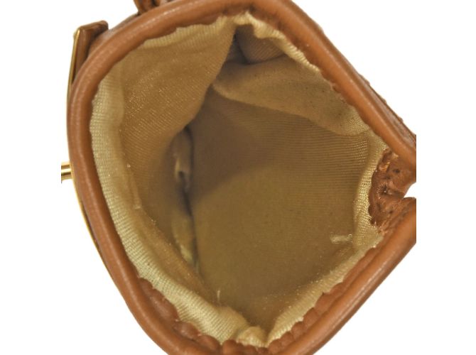 Hermès Hermes Kelly Handschuhe aus braunem Lammleder - Ansicht 5