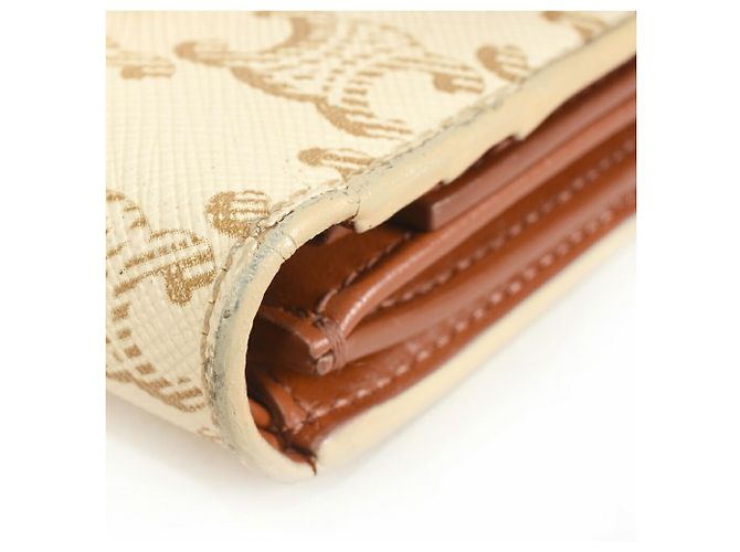 Céline Cartera Pequeña con Solapa Celine Triomphe Castaño Crudo - vista 7
