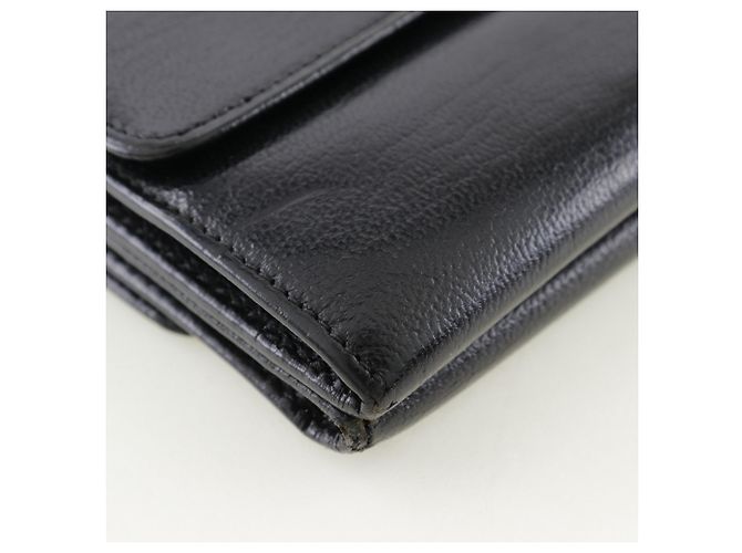 Billetera bi-fold Chanel Coco Mark Negro - vista 4