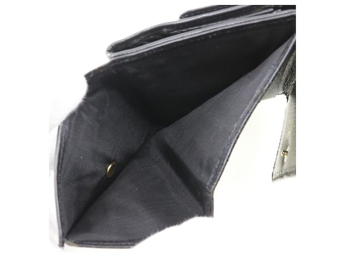 Billetera bi-fold Chanel Coco Mark Negro - vista 6
