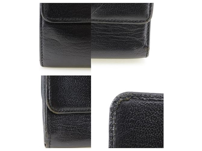 Billetera bi-fold Chanel Coco Mark Negro - vista 8
